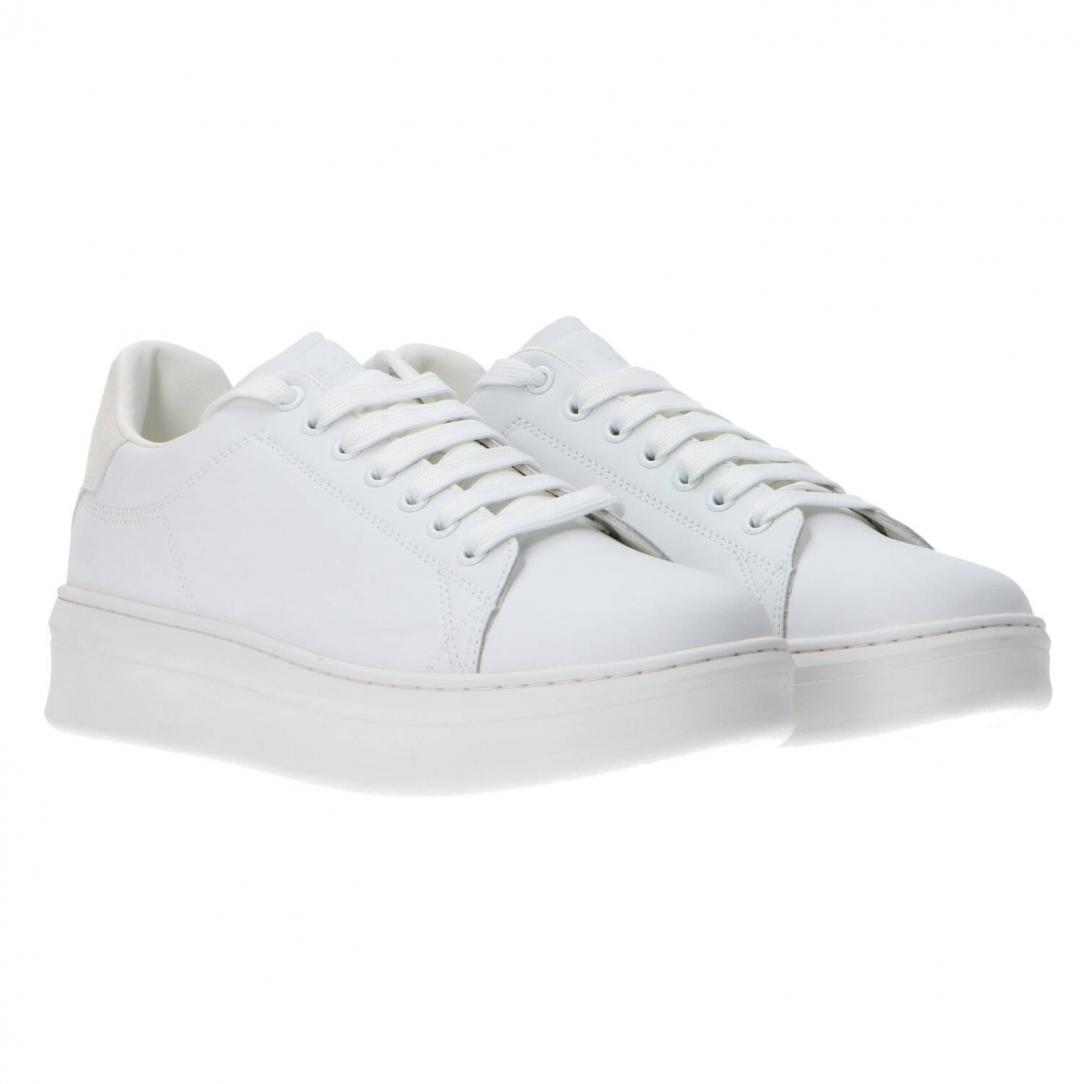 Ecopelle rubber patch linea GACA bianco suede 2