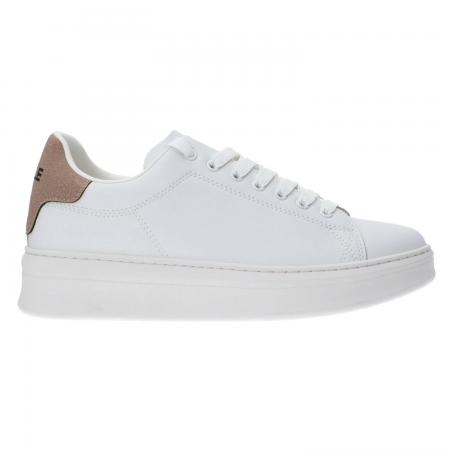 Sneakers Donna Ecopelle rubber patch linea...