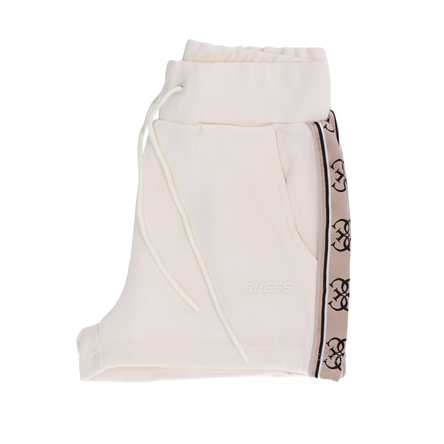 Guess Pantaloncini Pantaloncini BRITNEY SHORT Bianco Panna