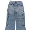 Guess Jeans Jeans KORI CARGO Denim Chiaro - Foto 3