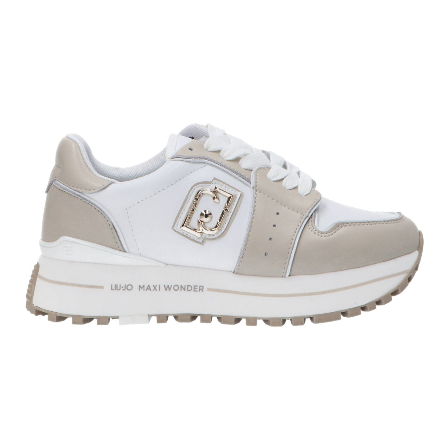 Liu Jo Sneakers Sneakers Maxi wonder 85 leather Beige