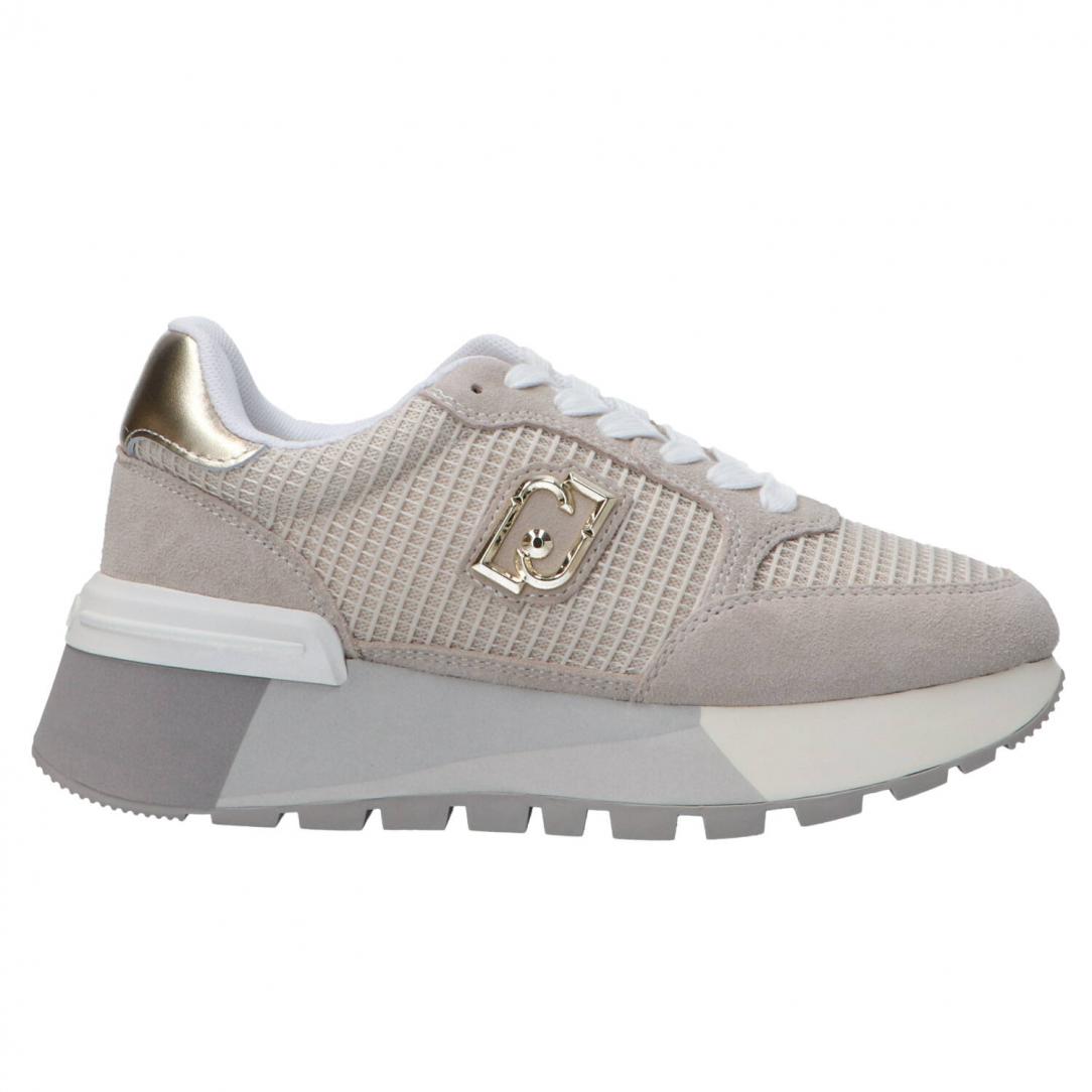 Amazing 25 platform mesh suede Beige Amazing 25 platform mesh suede Beige 1