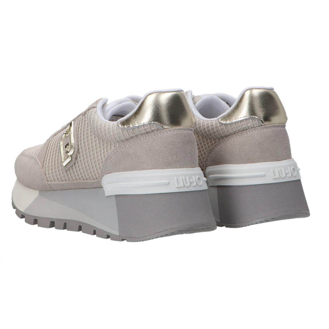 Amazing 25 platform mesh suede Beige Amazing 25 platform mesh suede Beige 4