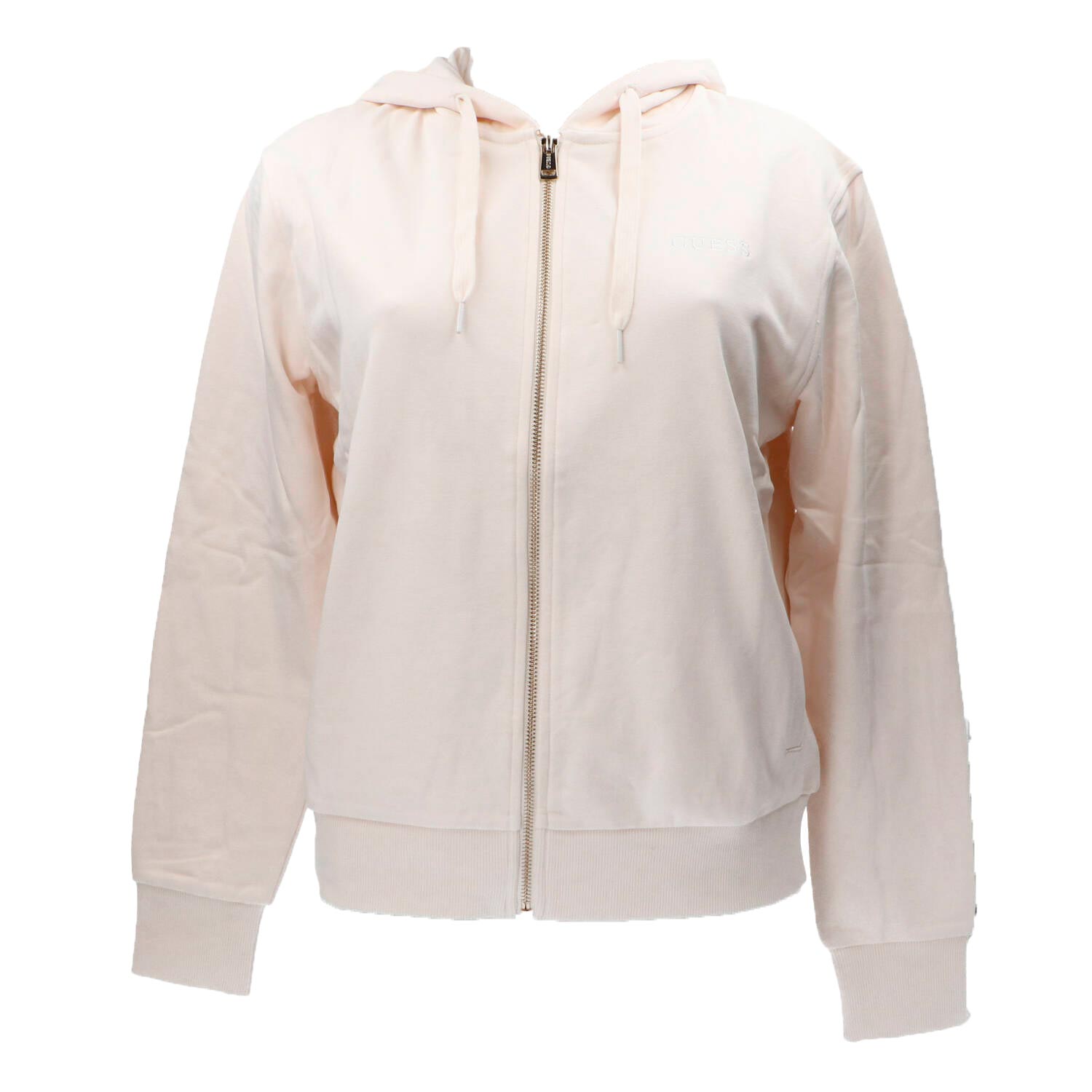 Guess Felpe Felpe SOFIA ZIPPER SWEATSHIRT Bianco panna