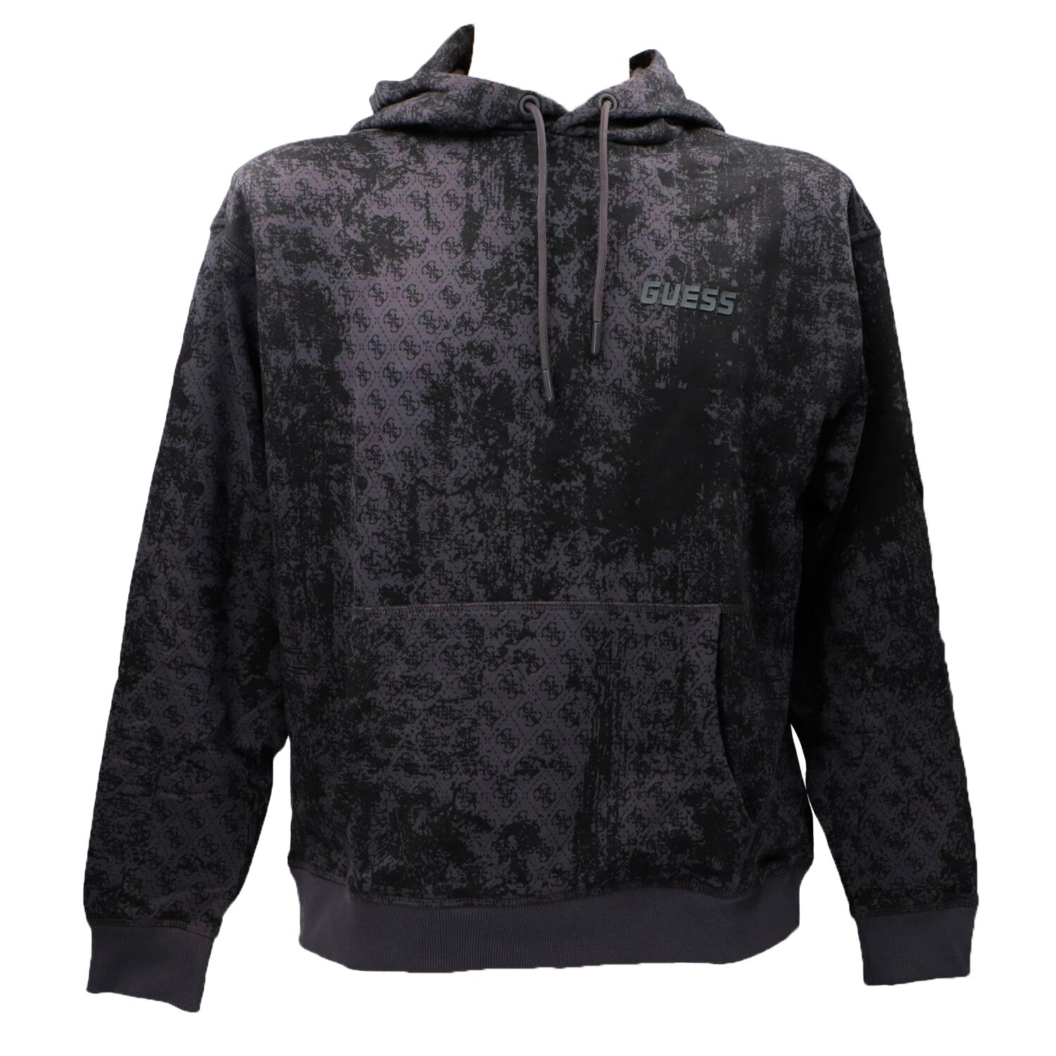 Guess Felpe Felpe Gotam Hoodie sweatshirt Nero