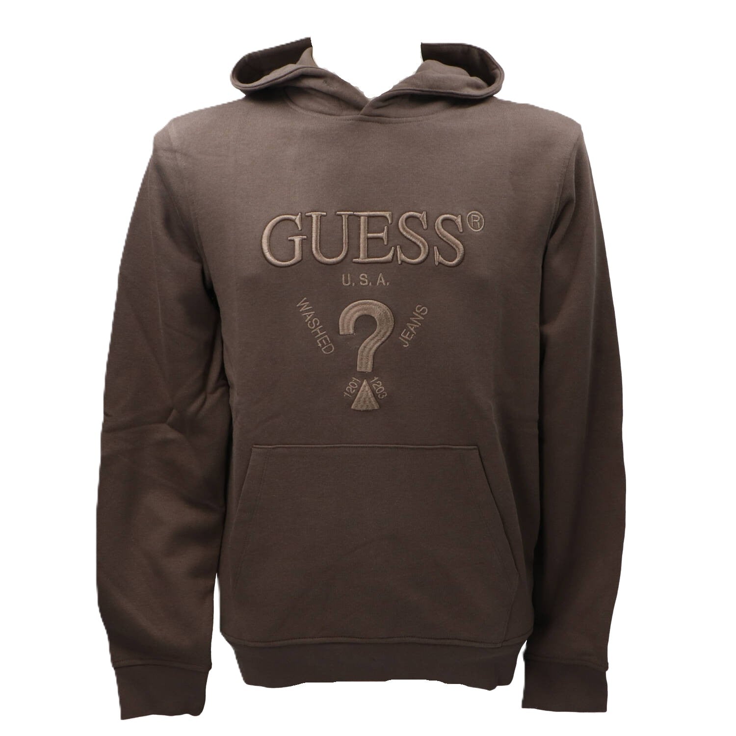 Guess Felpe Felpe BEAU HOODIE SWEATSHIRT Marrone