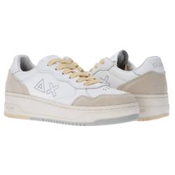 Sneakers Basket love lady Bianco suede