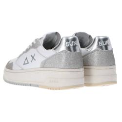 Sneakers Basket love lady Argento