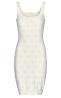 Guess Vestiti Vestiti SARAH 4G DRESS Bianco - Foto 2