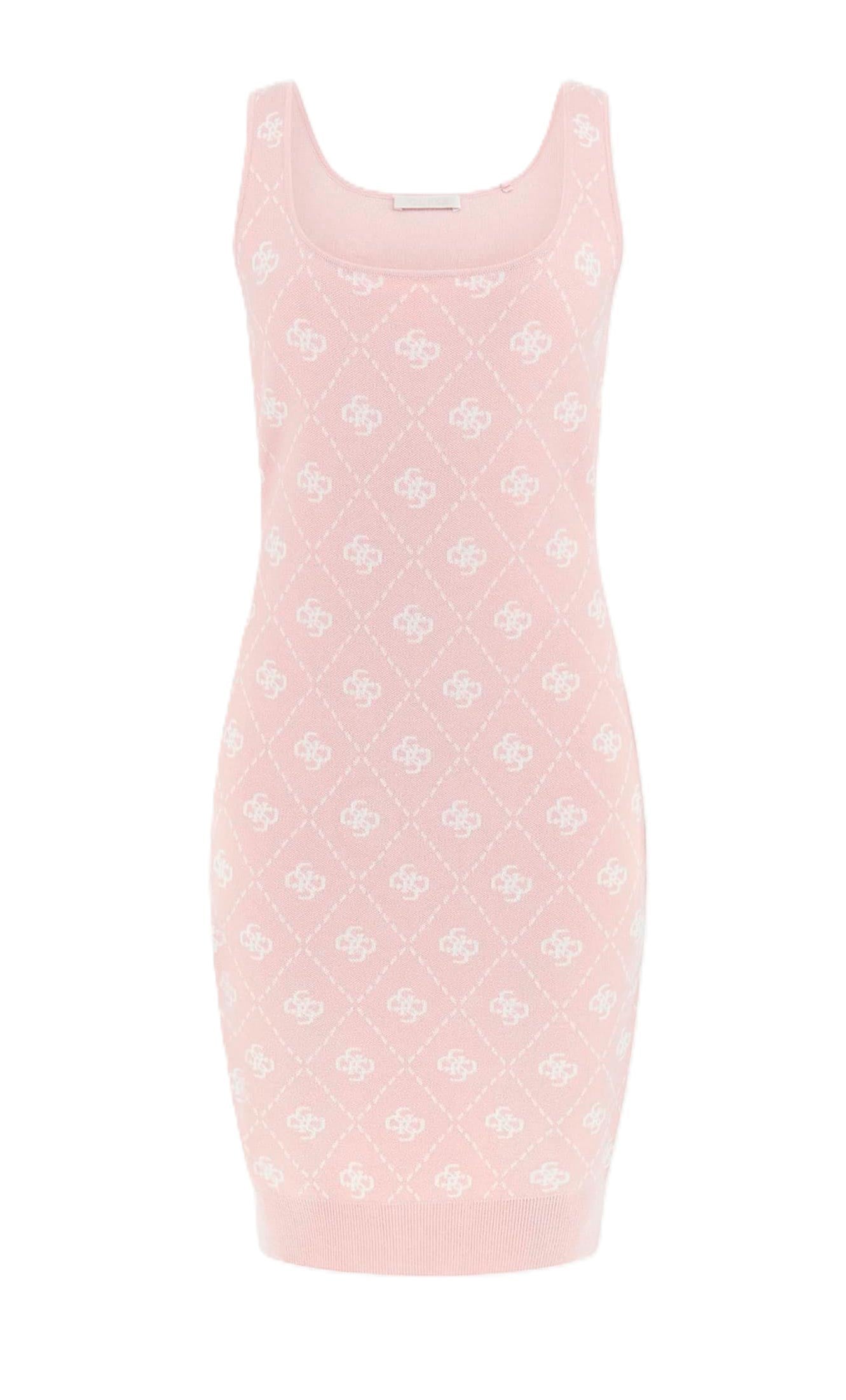 Guess Vestiti Vestiti SARAH 4G DRESS Rosa