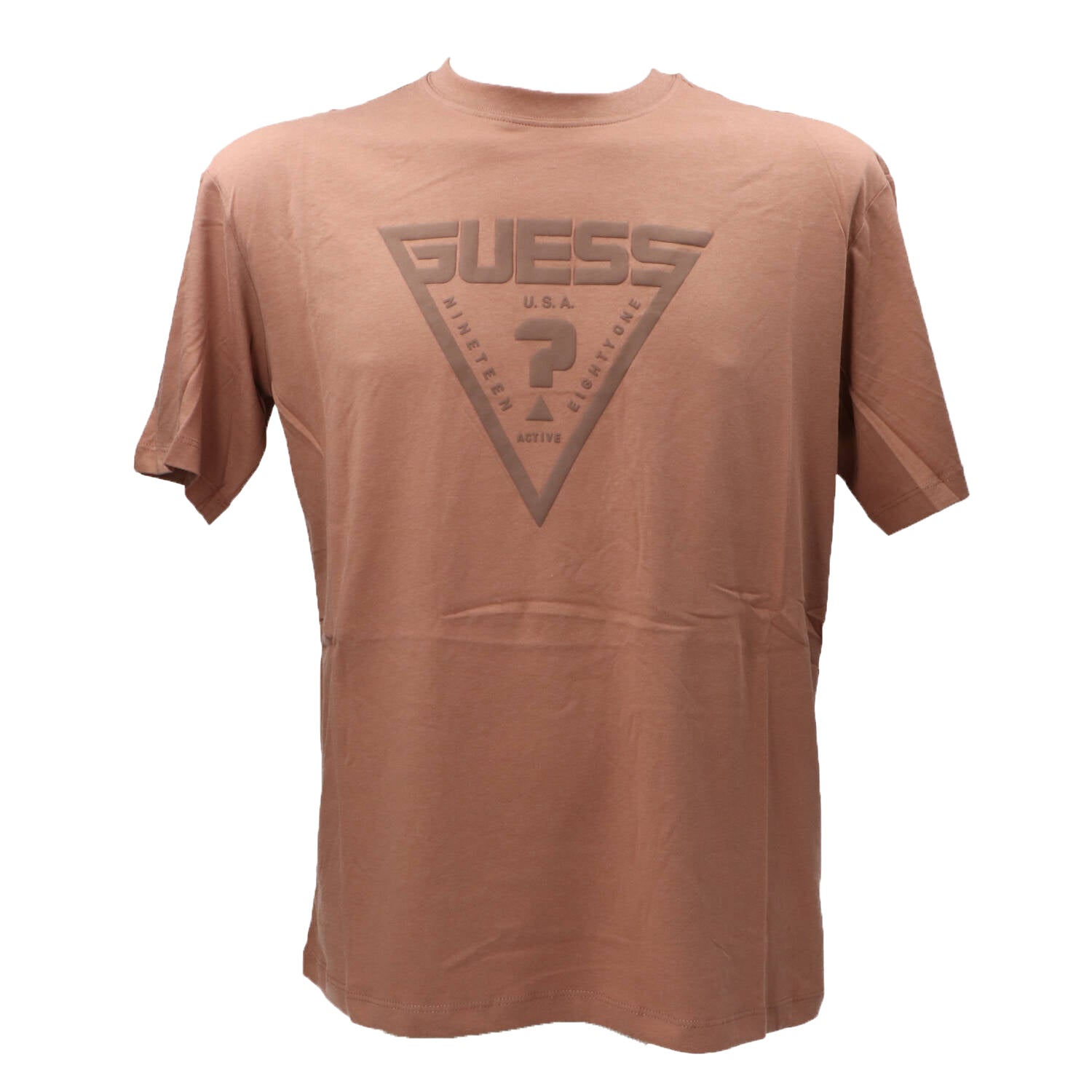 Guess T-shirt T-shirt Azha cn over Marrone