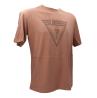 Guess T-shirt T-shirt Azha cn over Marrone - Foto 3