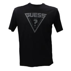 Guess T-shirt T-shirt Azha cn over Nero