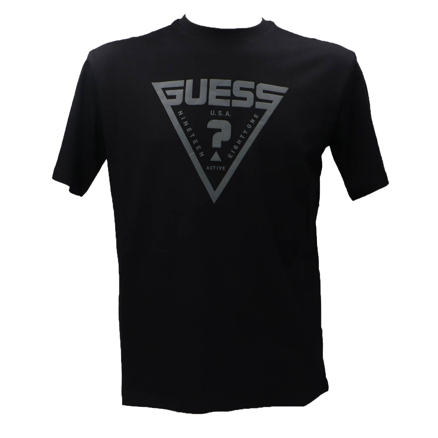 Guess T-shirt T-shirt Azha cn over Nero