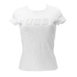 Guess T-shirt T-shirt NEW KIARA SS T-SHIRT Bianco