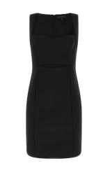 Guess Vestiti Vestiti SL LANA CUT OUT DRESS Nero