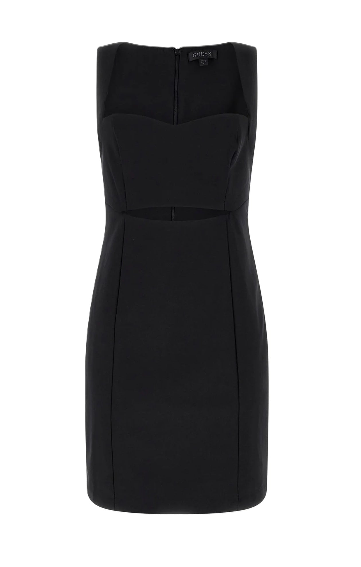 Guess Vestiti Vestiti SL LANA CUT OUT DRESS Nero