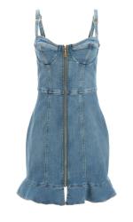 Guess Vestiti Vestiti MARCELA DRESS Denim