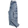 Guess Jeans Jeans KORI CARGO Denim Chiaro - Foto 1
