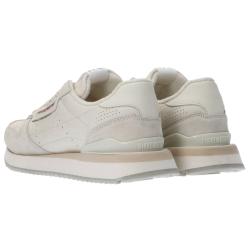 Sneakers Leather 27108 Beige panna