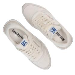 Sneakers Leather 27108 Beige panna