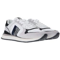 Sneakers Sneaker nylon e suede 27107 Bianco