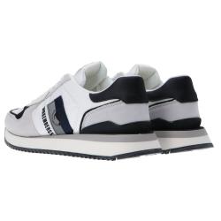 Bikkembergs Sneakers Sneakers Sneaker nylon e suede 27107 Bianco