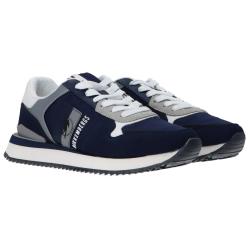 Sneakers Sneaker nylon e suede 27107 blu