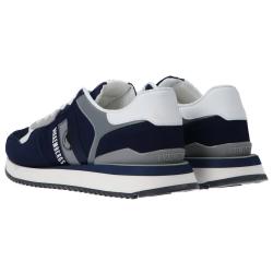 Sneakers Sneaker nylon e suede 27107 blu