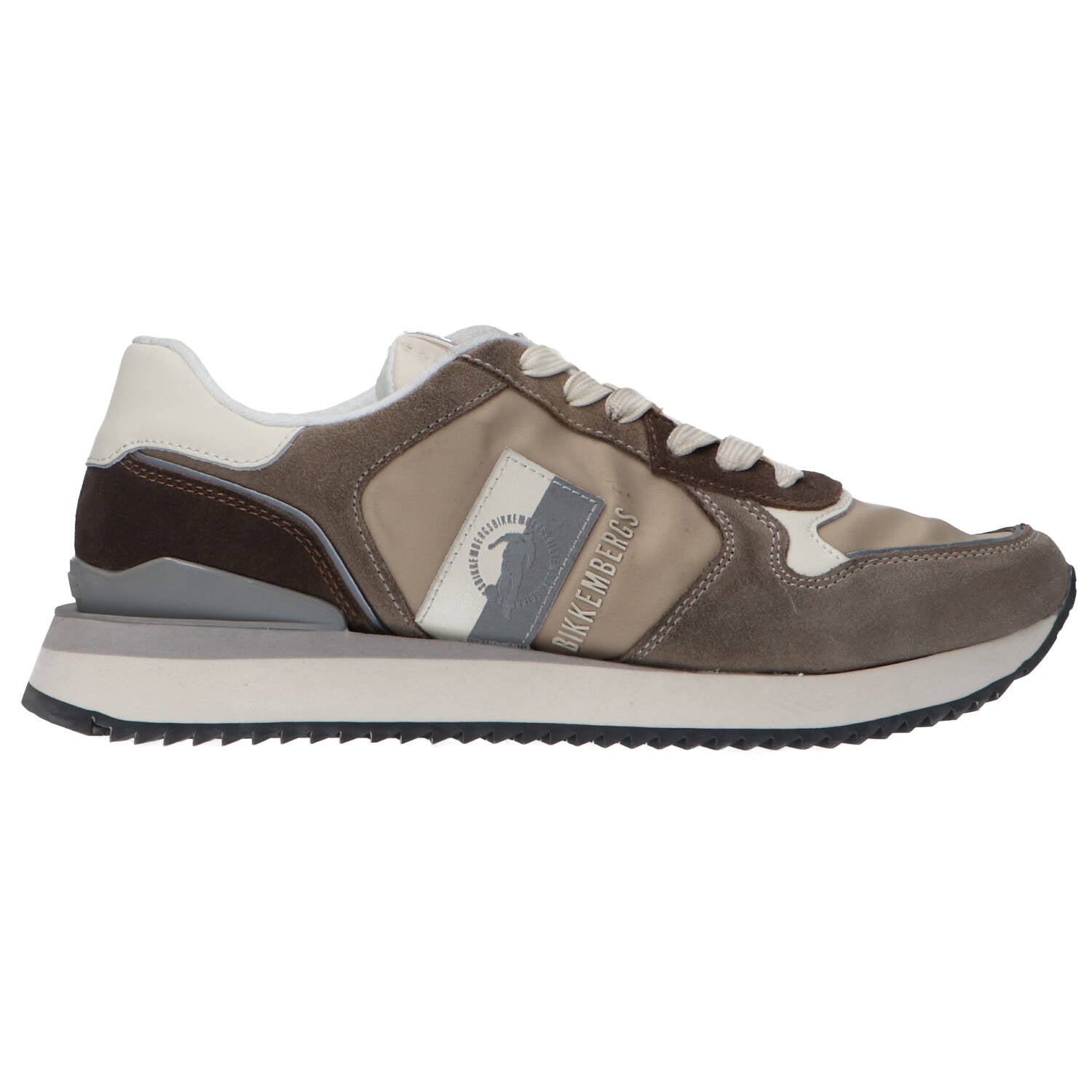 Bikkembergs Sneakers Sneakers Sneaker nylon e suede 27107 Marrone