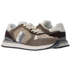 Sneakers Sneaker nylon e suede 27107 Marrone