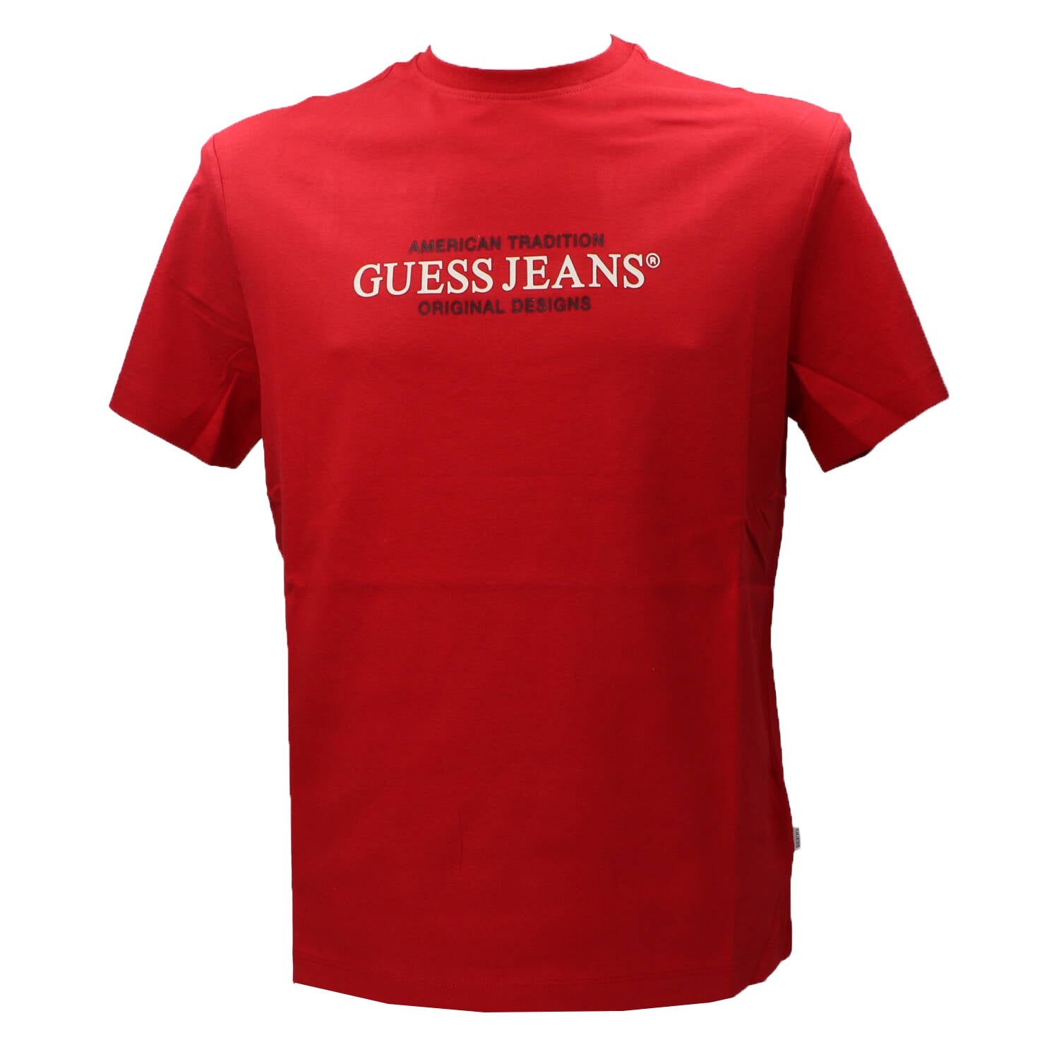 Guess T-shirt T-shirt GJ SS CN REG AMERICAN TRAD TEE Rosso
