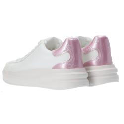 Sneakers Elbina FLJELB FAL12 Leather Bianco rosa