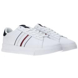 Sneakers Modern cupsole stripes Bianco