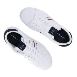 Sneakers Modern cupsole stripes Bianco