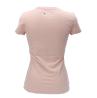 Guess T-shirt T-shirt SS CN CHEETA LOGO TRIANGLE TEE Rosa - Foto 3
