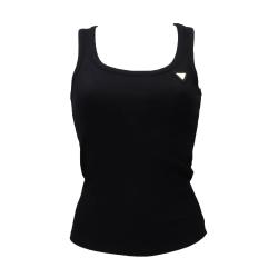 Guess Canotte Canotte COLETTE RIB TANK Nero