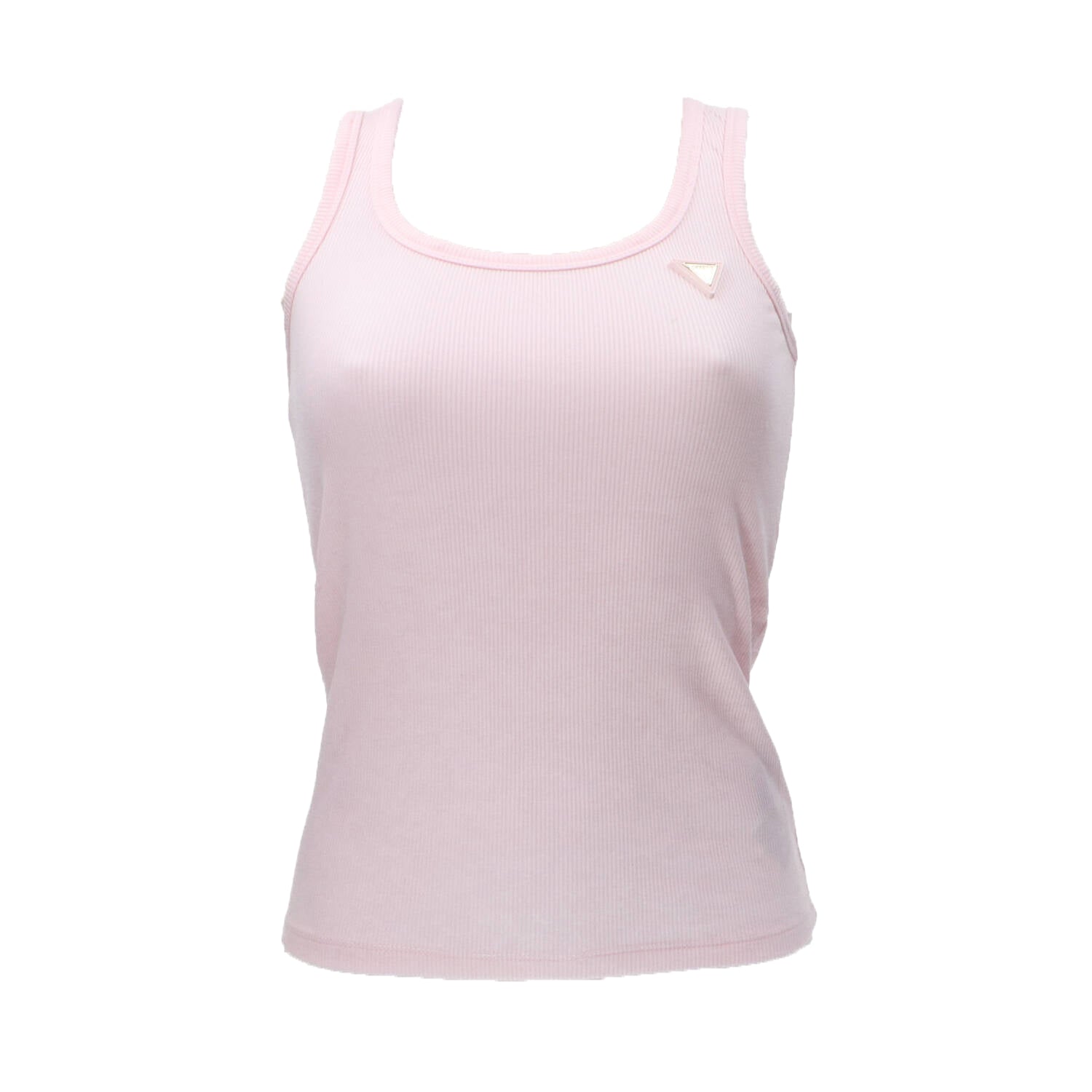 Guess Canotte Canotte COLETTE RIB TANK Rosa