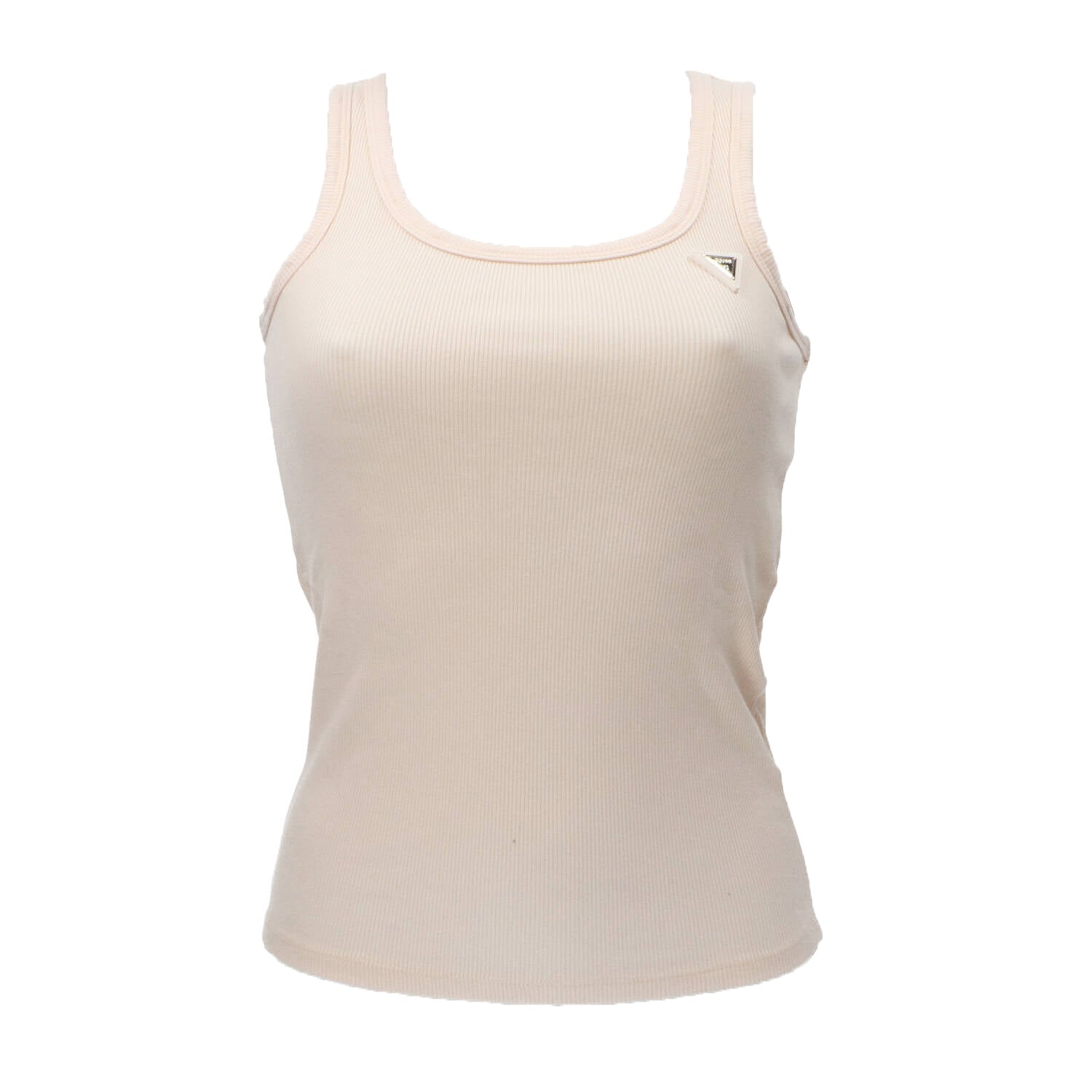 Guess Canotte Canotte COLETTE RIB TANK Beige