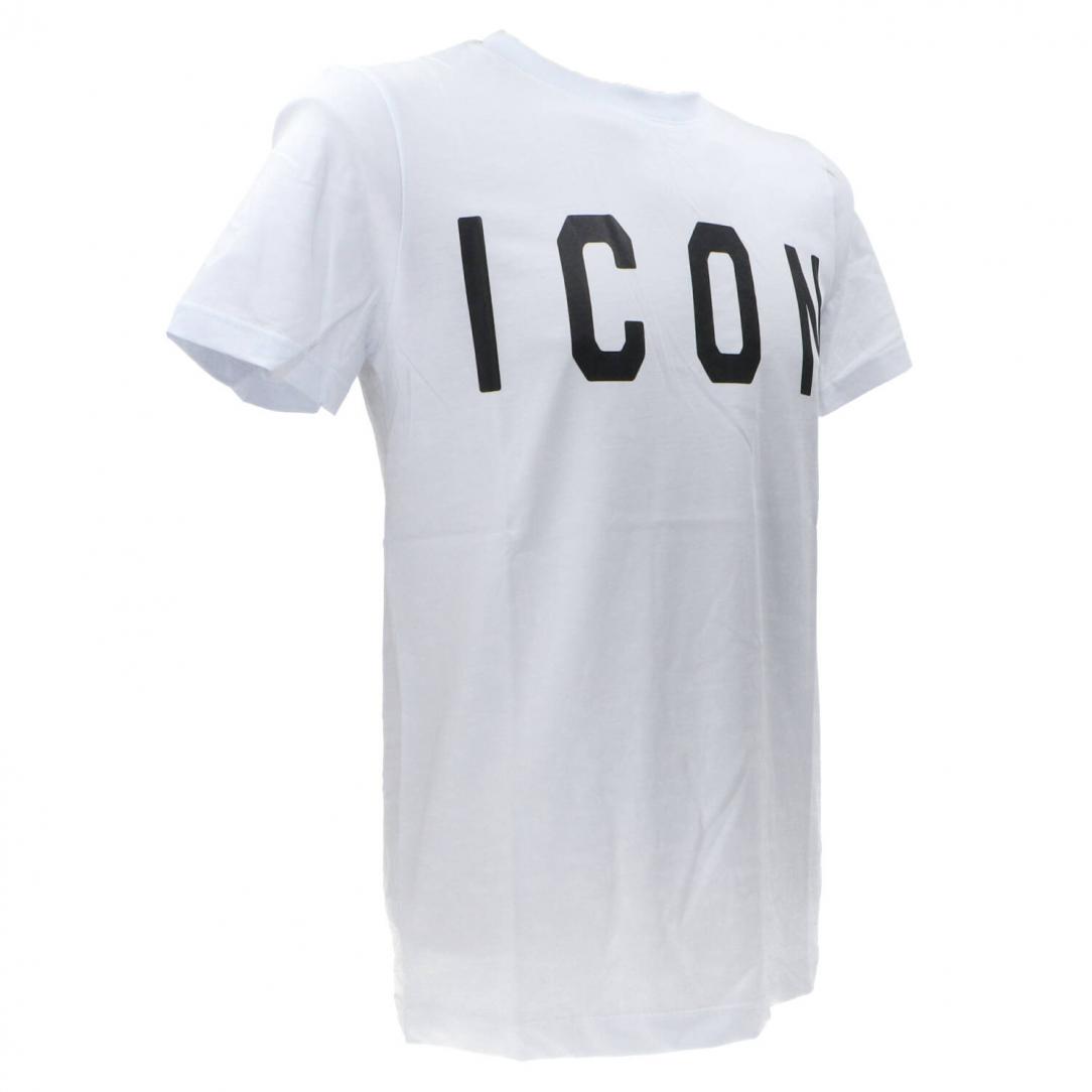 T-SHIRT BASICA C/LOGO GRANDE Bianco T-SHIRT BASICA C/LOGO GRANDE Bianco 2