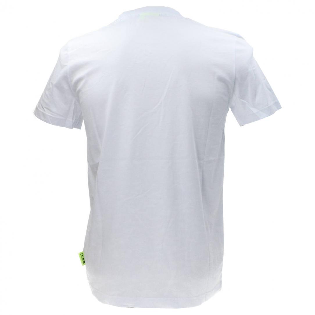 T-SHIRT BASICA C/LOGO GRANDE Bianco T-SHIRT BASICA C/LOGO GRANDE Bianco 3