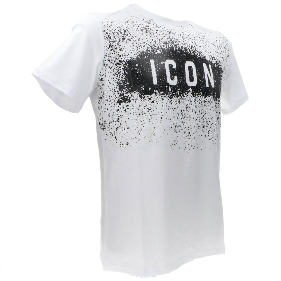 T-SHIRT C/BANDINE Bianco T-SHIRT C/BANDINE Bianco 2