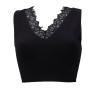 Guess Top Top RAQUEL LACE SEAMLESS TOP SWTR Nero - Foto 1