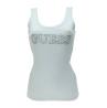 Guess Canotte Canotte SL EMBELLISHED LOGO TANK TOP Verde Acqua - Foto 1