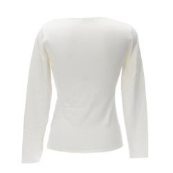 Maglioni LS TRIANGLE LOGO ELIZA SWTR Bianco