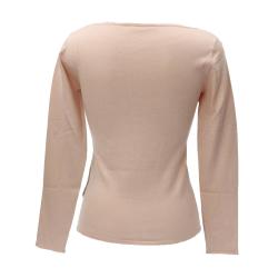 Maglioni LS TRIANGLE LOGO ELIZA SWTR Rosa Pesca