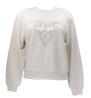 Guess Felpe Felpe CN PYTHON TRIANGLE LOGO FLECEE Off White - Foto 1