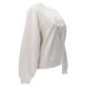 Guess Felpe Felpe CN PYTHON TRIANGLE LOGO FLECEE Off White - Foto 2