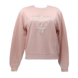 Guess Felpe Felpe CN PYTHON TRIANGLE LOGO FLECEE Rosa