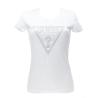 Guess T-shirt T-shirt SS CN SHINY TRIANGLE TEE Bianco - Foto 1
